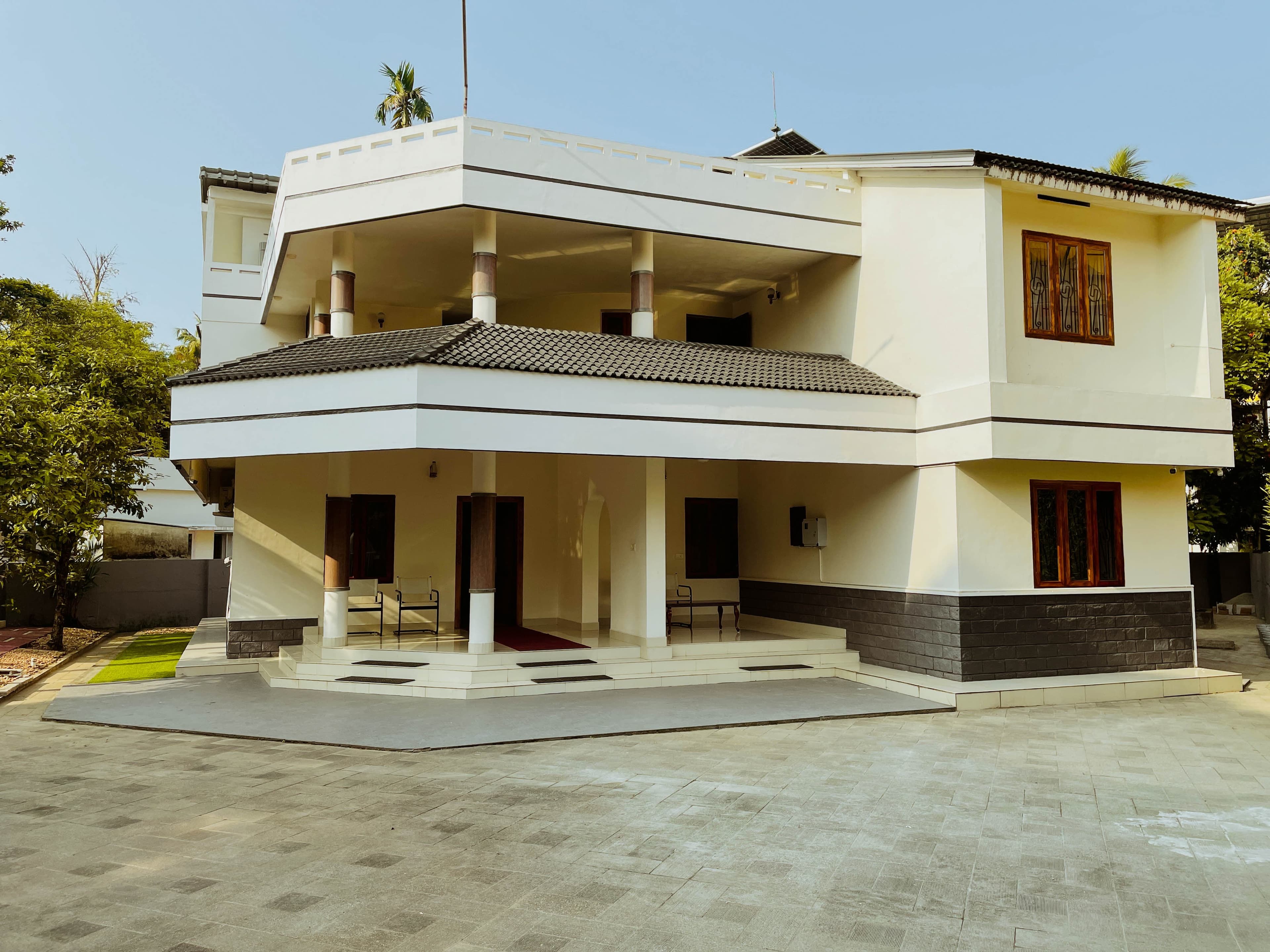 Cozy living room in Upavan Villa